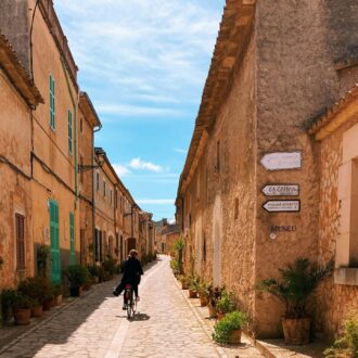 Palma de mallorca in March spring