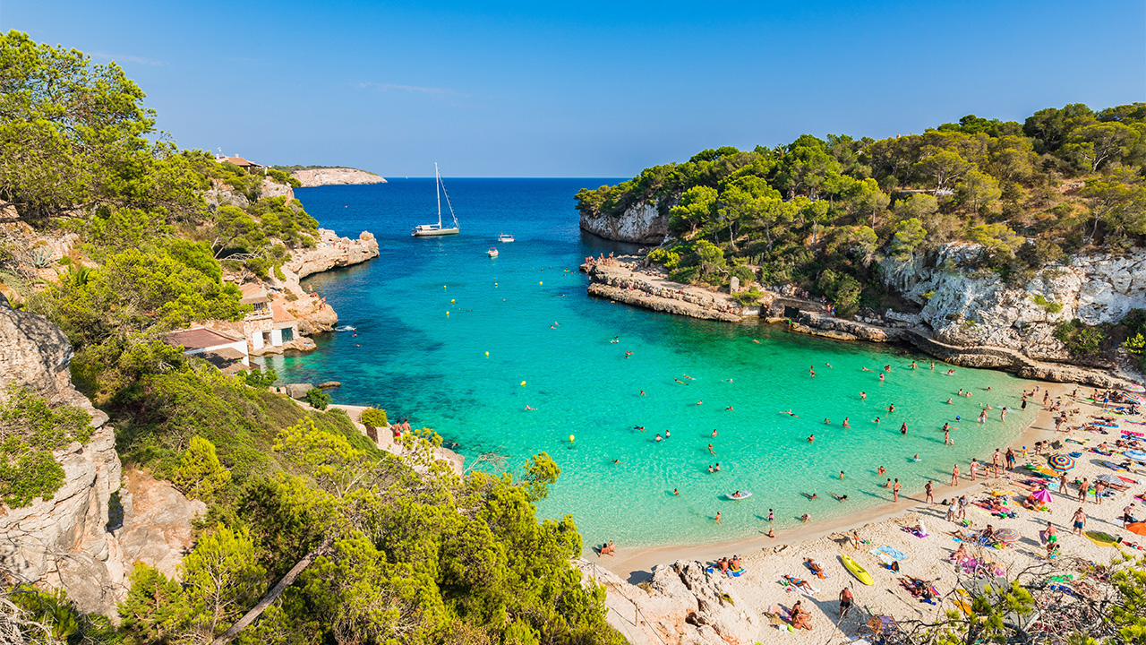 Cala Llombards in migjorn Mallorca