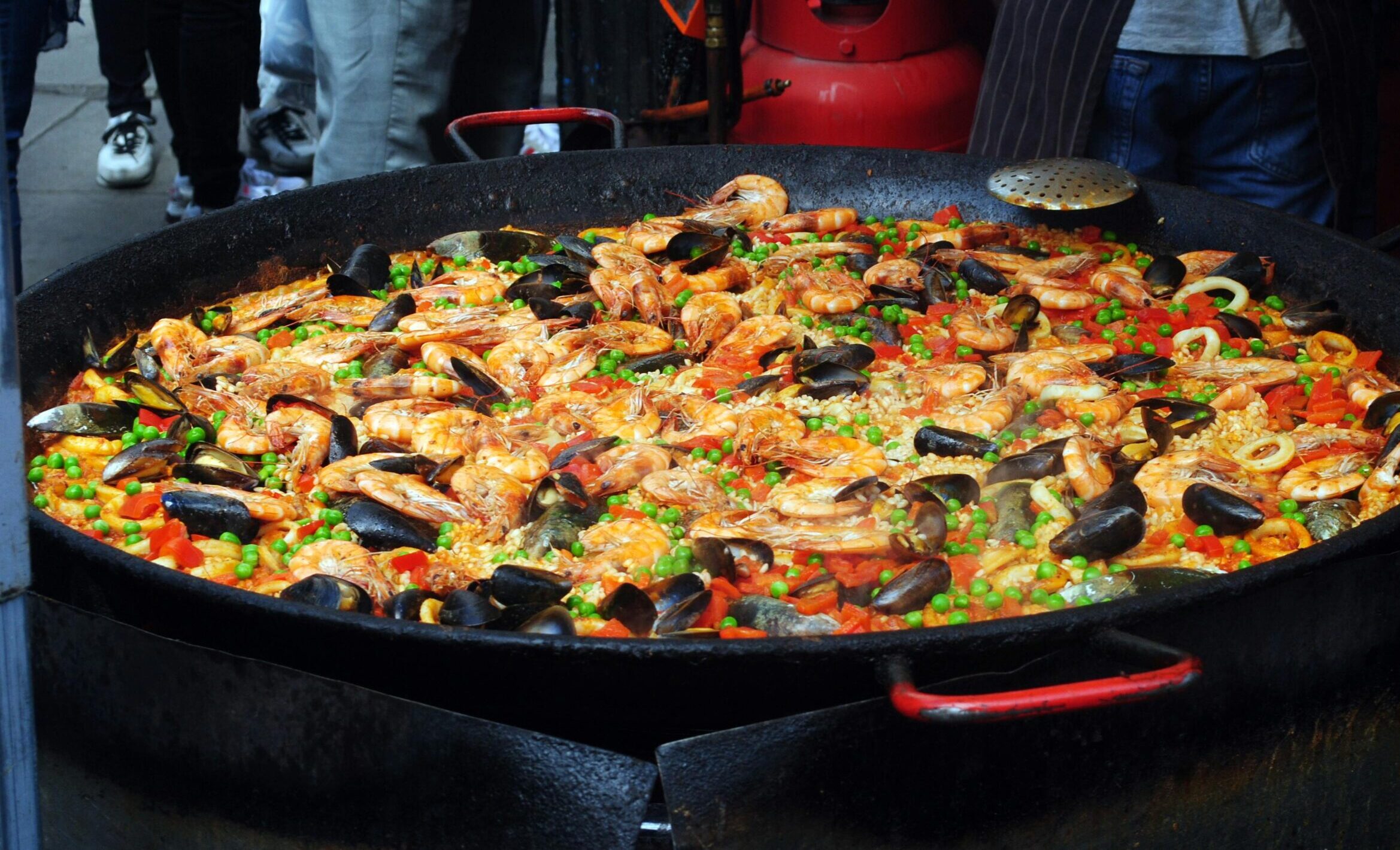 Casual paella