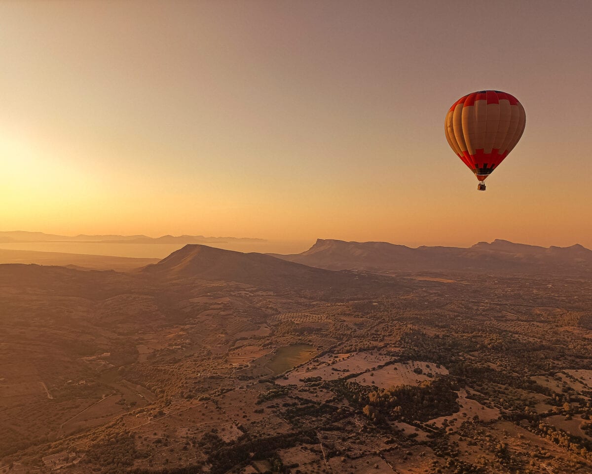 Balloon ride Mallorca